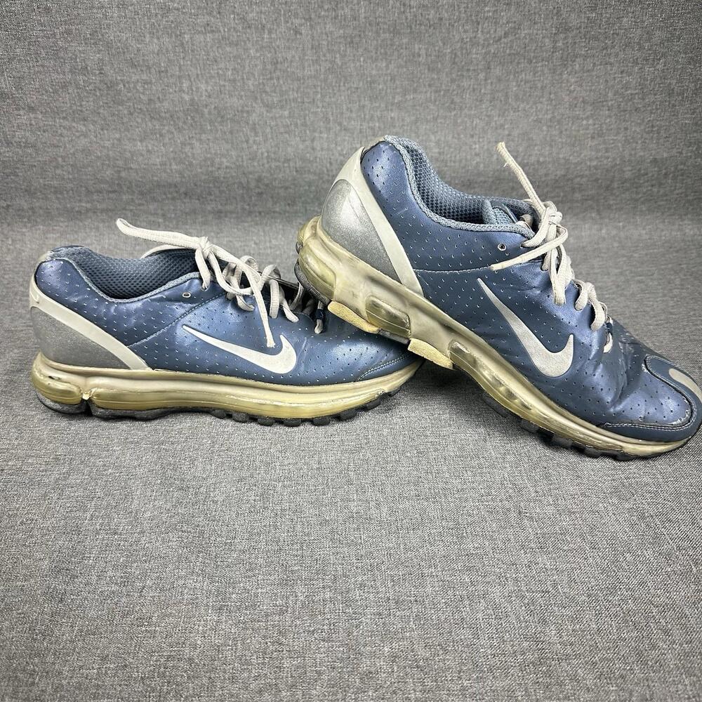 2003 Nike Air Max Women's Size 10 Obsidian/Chrome-Harbor Blue Vintage Y2K